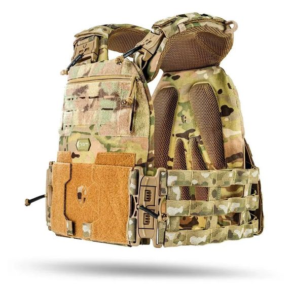Плитоноска М7 PRO GEN Skelet + 7 підсумків Мультикам | Зображення 4