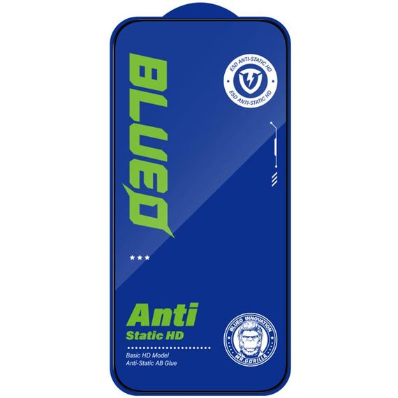 Захисне 2.5D скло Blueo Full Cover HD для Samsung Galaxy S25 Edge Чорний | Зображення 1