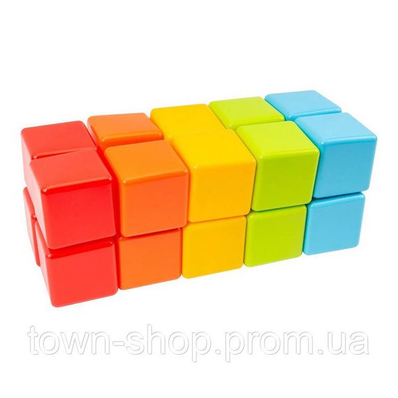 Детский игровой набор "Кубики" 8850TXK 20 штук | Зображення 1