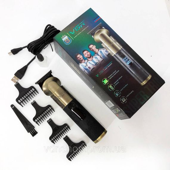 Машинка для стрижки чоловіча VGR V-296, Електромашинка для волосся Машинка стрижки на акумуляторі IJ-85