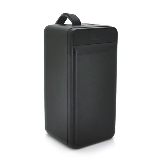 PowerBank XO-PR160 80000mAh,flashlight,Input: DC5V/2.5A, 9V/2A, 12V/1.5A (Micro, Type-C, Lightning), Output: DC5V/2A