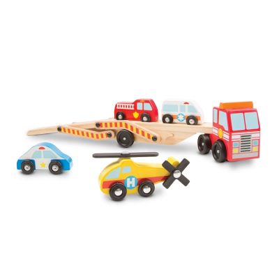 Ігровий набір Melissa&amp;Doug Дерев&apos;яний аварійний перевізник-трейлер (MD14610) | Зображення 2