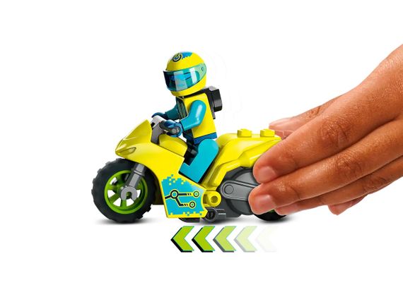Конструктор LEGO City Каскадерський кібермотоцикл (60358) | Зображення 3