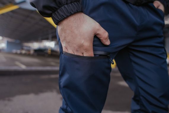 Штани Intruder SoftShell 'Flash' light сині | Зображення 2