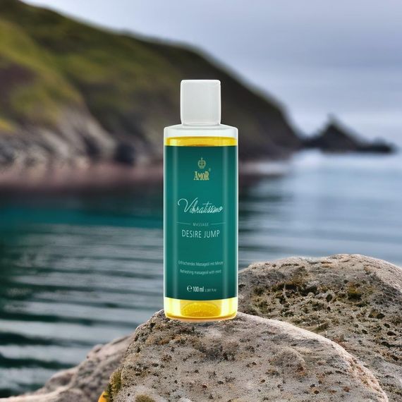 Масажна олійка Amor Desire Jump з освіжаючим ароматом, 100 мл sexstyle