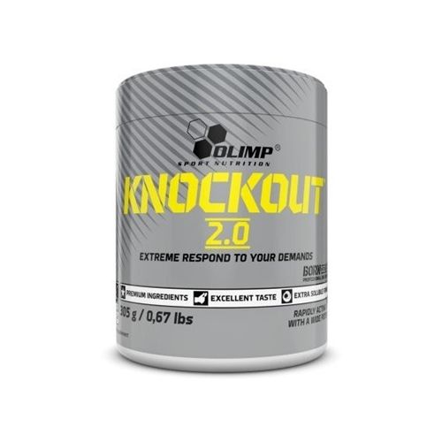 Комплекс до тренування Olimp Nutrition Knockout 2.0 305 g /50 servings/ Bubble Blow