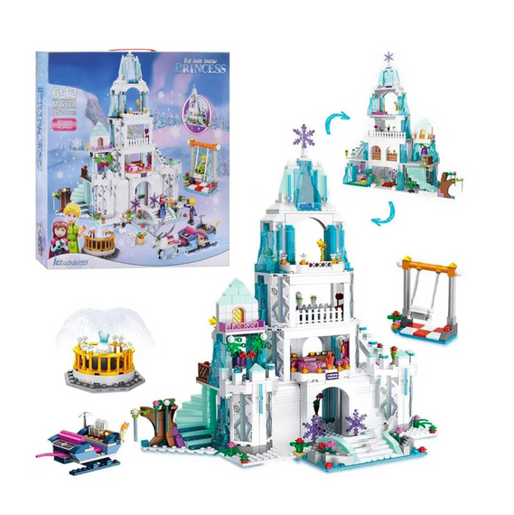 Ігровий набір для дівчаток Замок принцеси Bambi Конструктор-іграшка для дітей від 6-и років | Зображення 2