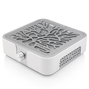 Настольная маникюрная вытяжка BUCOS Cyclone X3 72 W с угольным фильтром, белая