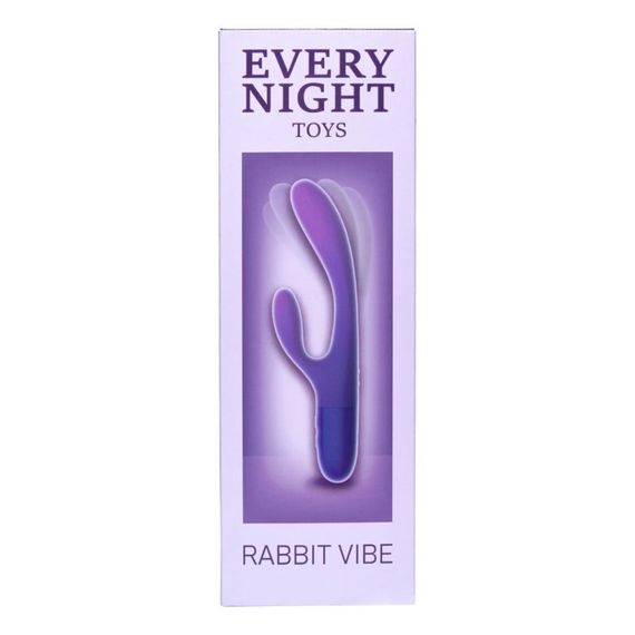 Вібратор кролик Every Night Toys для точки G, синьо-фіолетовий градієнт Sex Aura | Зображення 3