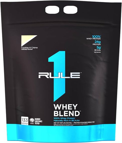 Протеїн Rule One Whey Blend 4.6 kg (Cookies &amp; Creme)