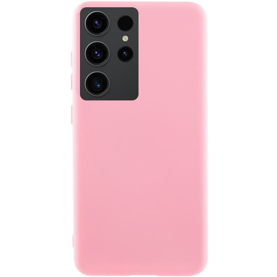 Чехол Silicone Cover Lakshmi (AA) для Samsung Galaxy S21 Ultra Розовый / Pink
