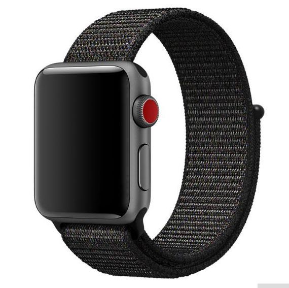 Нейлоновий ремінець Primo для Apple Watch 38mm / 40mm / 41mm - Black