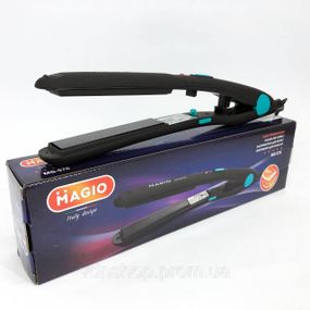 Утюжок-выпрямитель мощный MAGIO MG-576, Щетка-выпрямитель для укладки волос, Щипцы для вьющихся волос LH-38