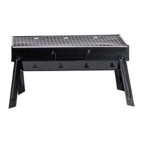 Мангал переносной складной с решеткой 43×30×23.5 см HP450M