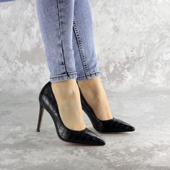 Туфли женские Fashion Toni 2457 39 размер 25 см Черный | Зображення 6