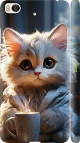 Чохол на Xiaomi Mi 5s Білий кіт "5646m-395-2448"