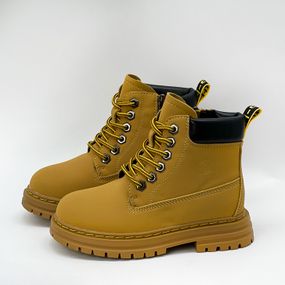 Черевики зимові дитячі хутро  586926 Гірчичний  27 28 29 30 31 32