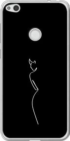 Чехол на Huawei P8 Lite (2017) Силуэт1 "4590u-777-17620"