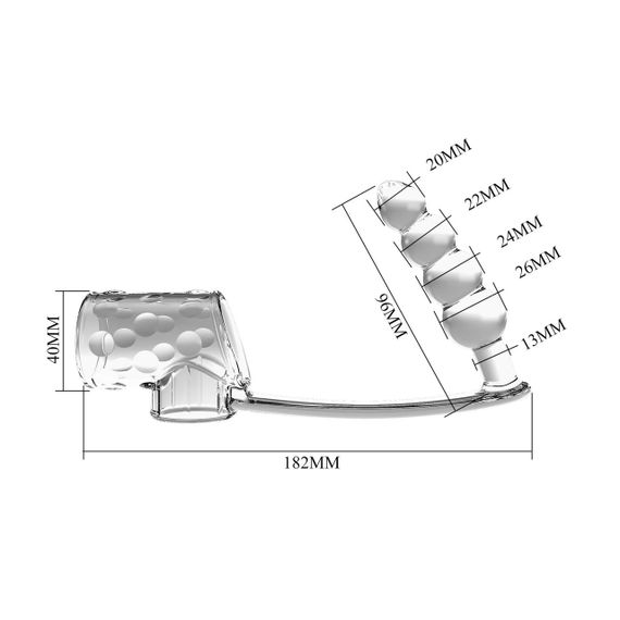 Насадка на член — Pretty Love Rilley Tranparent sexstyle | Зображення 5