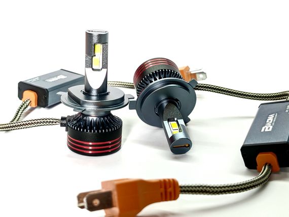 Комплект світлодіодних ламп M8 PRO H4 (P43t) 55W Canbus 6000K 12000Lm 12/24V | Зображення 3