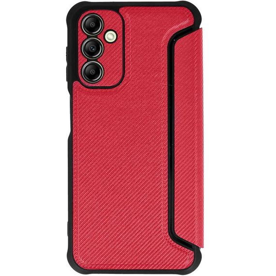 Кожаный чехол-книжка GETMAN Razor (PU) для Samsung Galaxy A36 5G / A56 5G Red | Зображення 1