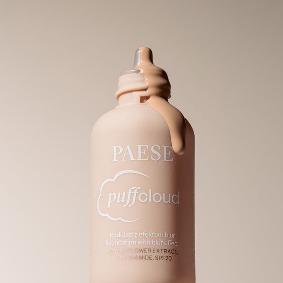 Тональный крем Paese Puff Cloud - 01N Light Beige (37 ml) | Зображення 4