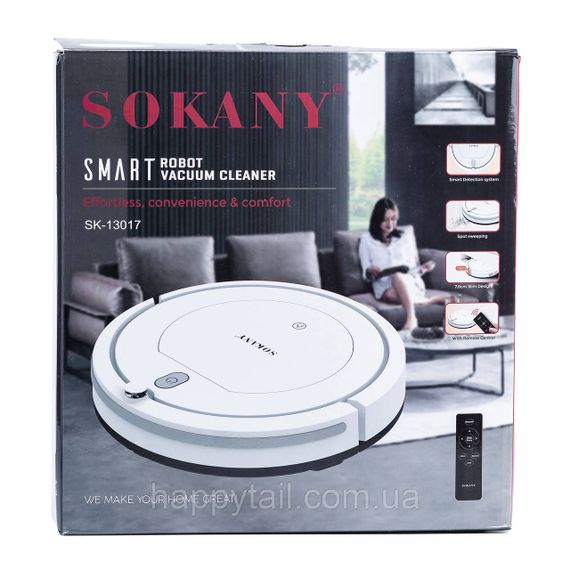 Робот-пилосос Sokany SK13017B чорний | Зображення 8
