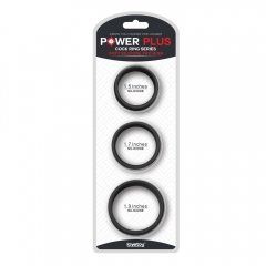 Ерекційні кільця - Power Plus Soft Silicone Pro Ring Black