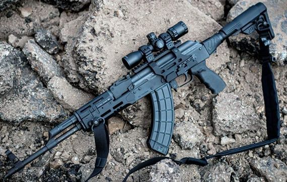 Цевье на АК Цевье Leapers для АК Цевье на АК Обвес на АК Цевье Тюнинг на оружие Цевье для АК АК 47 АК 74 АКМ | Зображення 3