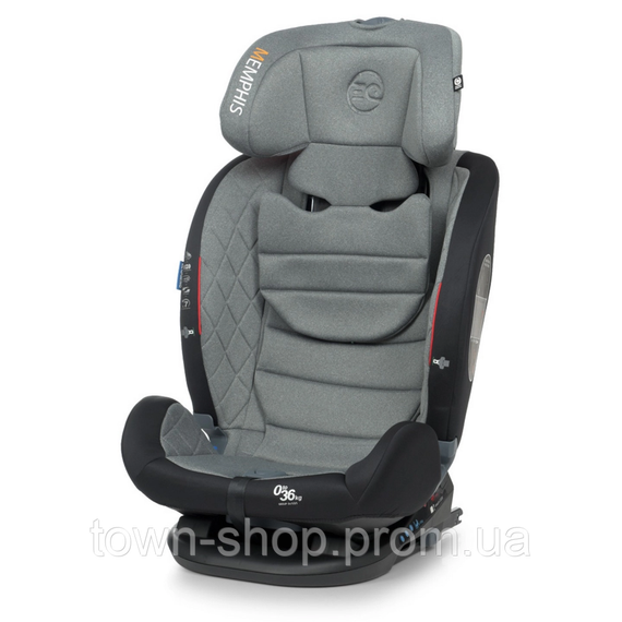 Автокресло ME 1093 MEMPHIS Gray Black | Зображення 4