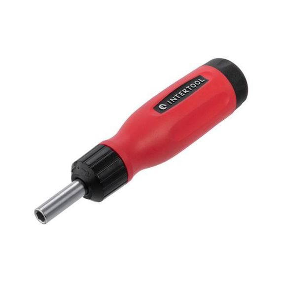 Викрутка реверсивна з комплектом насадок INTERTOOL VT-10031 | Зображення 1