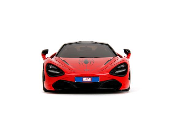 Игровая металлическая машинка Marvel Spider-Man Макларен 720S с человеком-пауком | Зображення 1