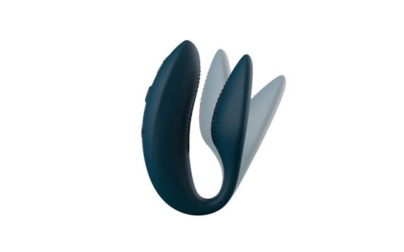 Вібратор для пар We-Vibe SYNC 2 Green Velvet — Bluetooth We-Connect, водонепроникний, магнітна зарядка | Зображення 3