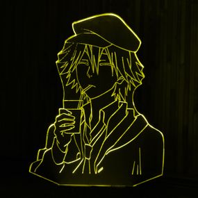 Акриловий світильник-нічник Рампо Едогава жовтий tty-n001622