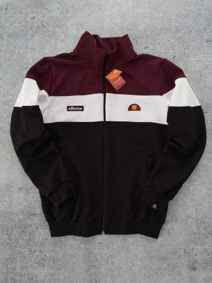 Кофта Ellesse чорна з бордовим | Зображення 1