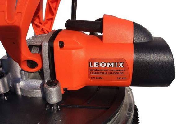 Машина шліфувальна для стін ( жирафа ) LEOMIX 35L270 LS-225LED 700Вт 215мм 1500об/хв | Зображення 1