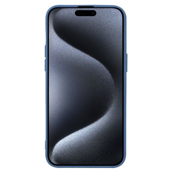 📱 Чохол Silicone Lite для iPhone 14 Pro Max, темно-синій | Зображення 4