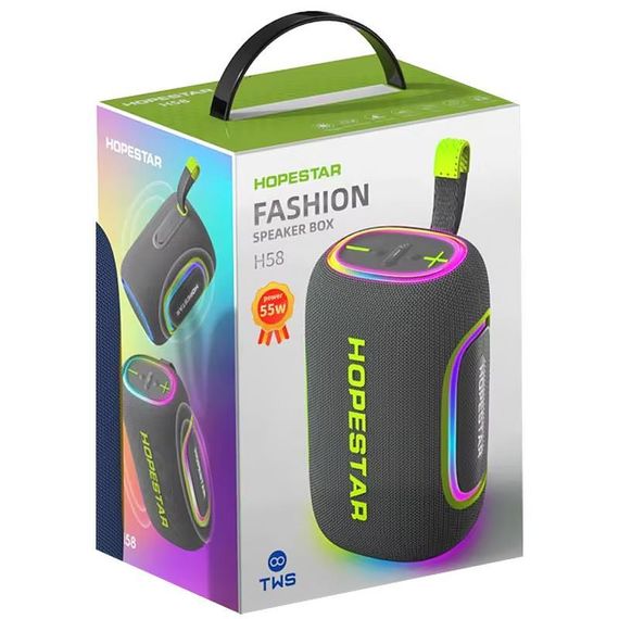 Bluetooth колонка Hopestar H58 65W Black | Зображення 2