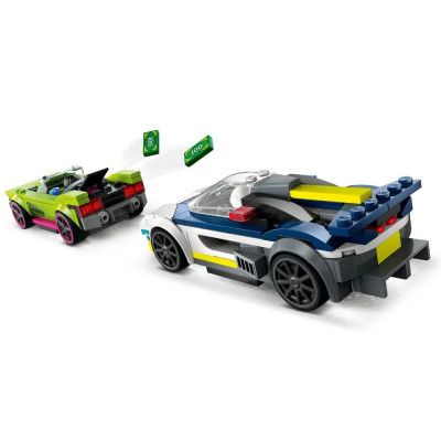 Конструктор LEGO City Переслідування маслкара на поліцейському автомобілі 213 деталей (60415) | Зображення 4