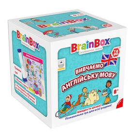Карточная игра Brainbox "Изучаем английский язык" Yago BZZBRLLE01UA 55 карточек