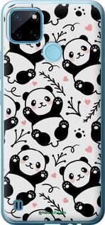 Чохол на Realme C21Y Панди "4318u-2472-2448"