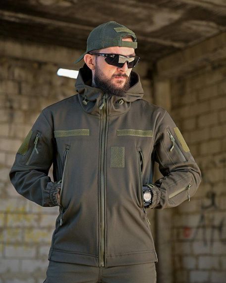 Тактичний костюм софтшел BANDIT oliva ВТ7956 | Зображення 4