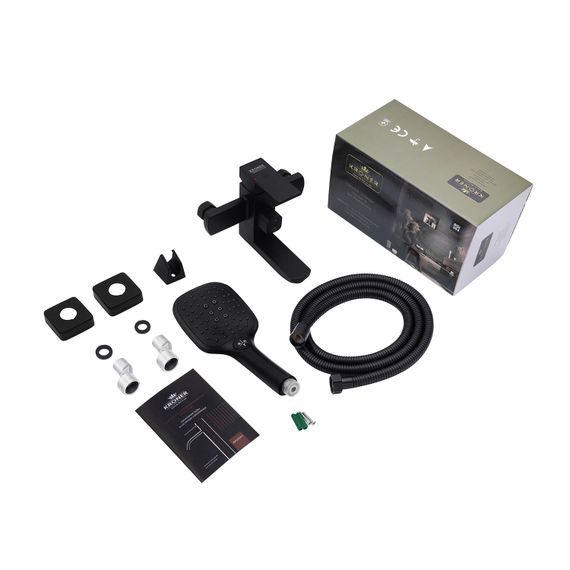 Змішувач для ванни Kroner KRM Edelstahl Kubus - SCH060 (CV025652) | Зображення 2