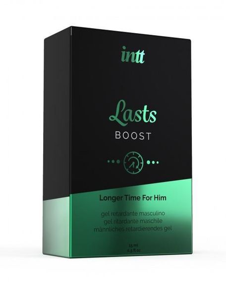 Пролонгатор - Intt Lasts Boost, 15 мл Sex Aura | Зображення 2