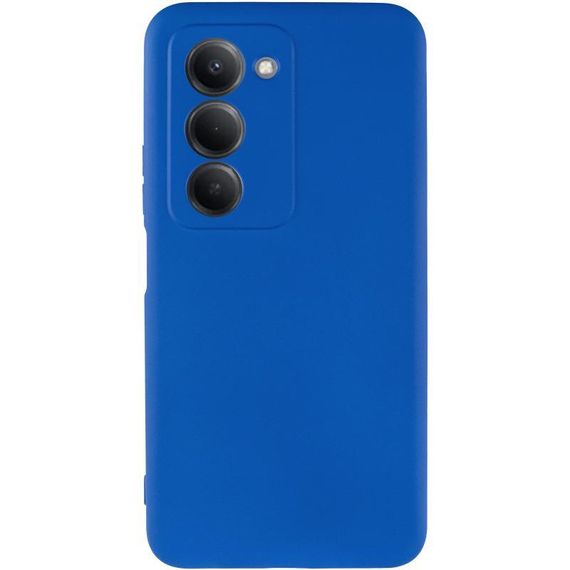 Чохол TPU GETMAN Liquid Silk Full Camera для Xiaomi Redmi 15 (EU) Синій / Royal blue | Зображення 1