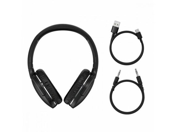 Беспроводные наушники Baseus Encok Wireless headphone D02 Pro Black (2022 Edition) | Зображення 4