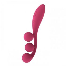 Універсальний вібратор Satisfyer Tri Ball 1, 3 мотори, гнеться Sex Aura
