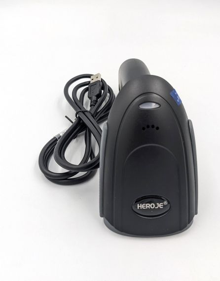 1D, 2D CMOS сканер штрих-кодів дротовий Heroje H289U-2770 з датчиком руху чорний (H289U-2770) | Зображення 2