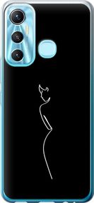 Чехол на Infinix Hot 11 Силуэт1 "4590u-2762-17620"