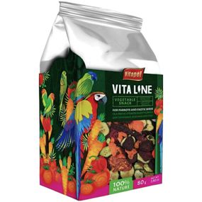 Корм для птахів Vitapol Vitaline Vegetable Snack овочева суміш 80 г (5904479142238)